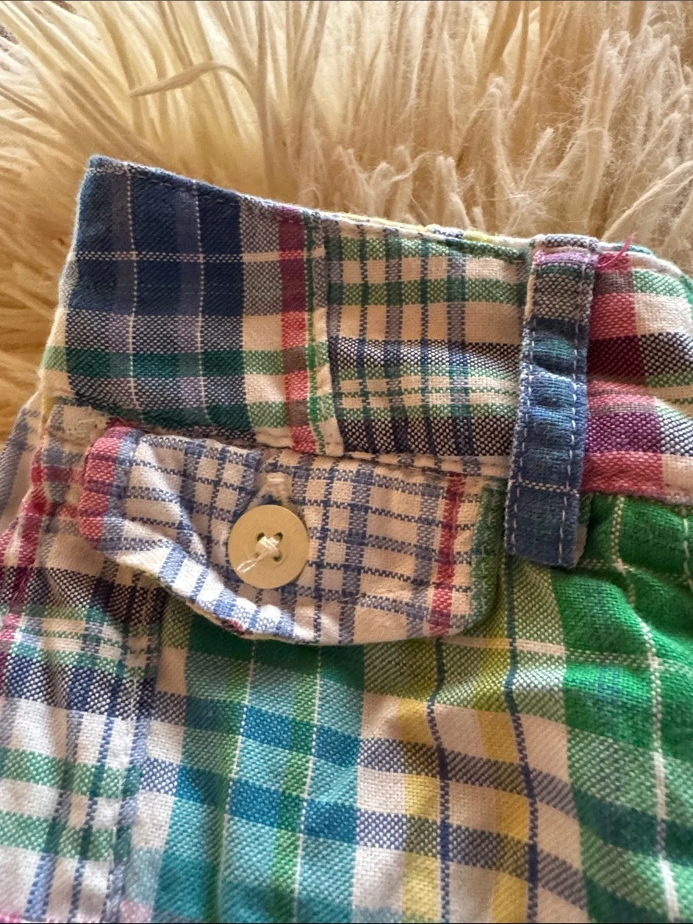 Ralph Lauren Patchwork preppy Plaid Skirt - Multicolor